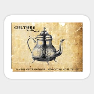 traditional Moroccan hospitality (culture) Sticker